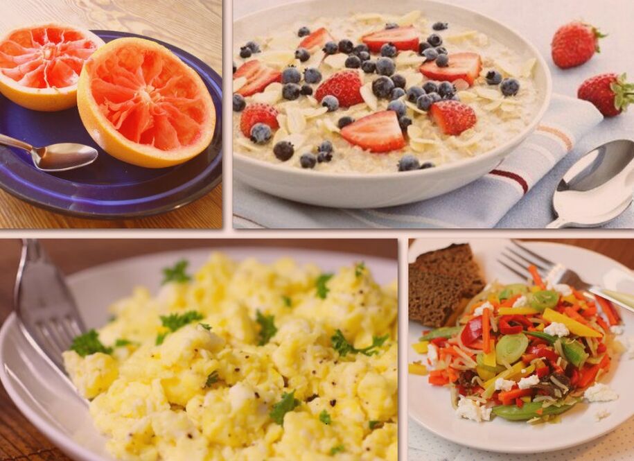 brokastu iespējas svara zaudēšanai bez diētas